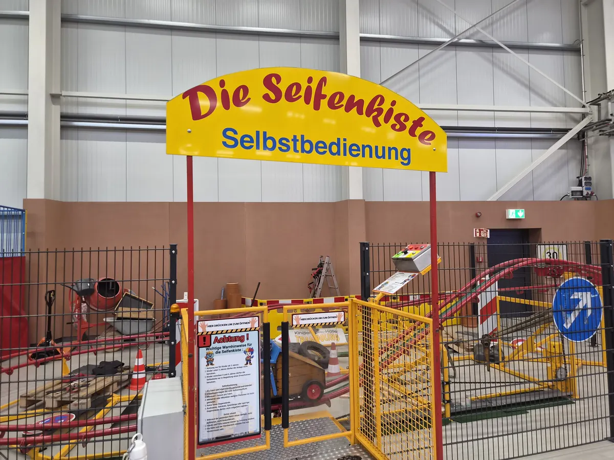 Seifenkisten-Achterbahn