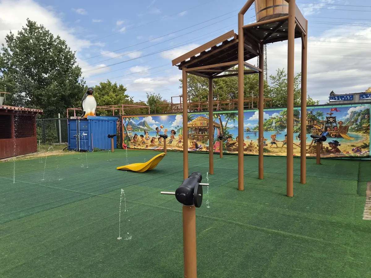 Wasserspielplatz