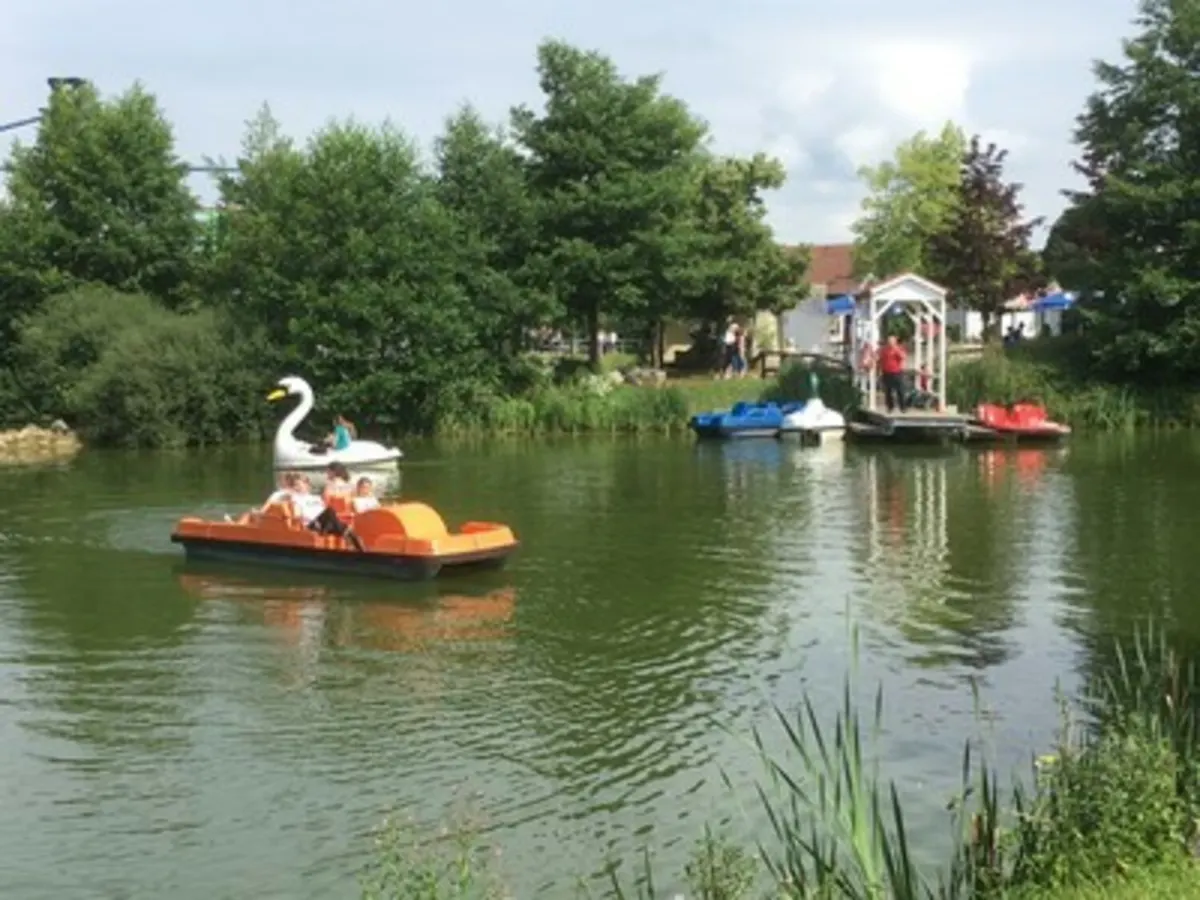 Tretbootfahrt