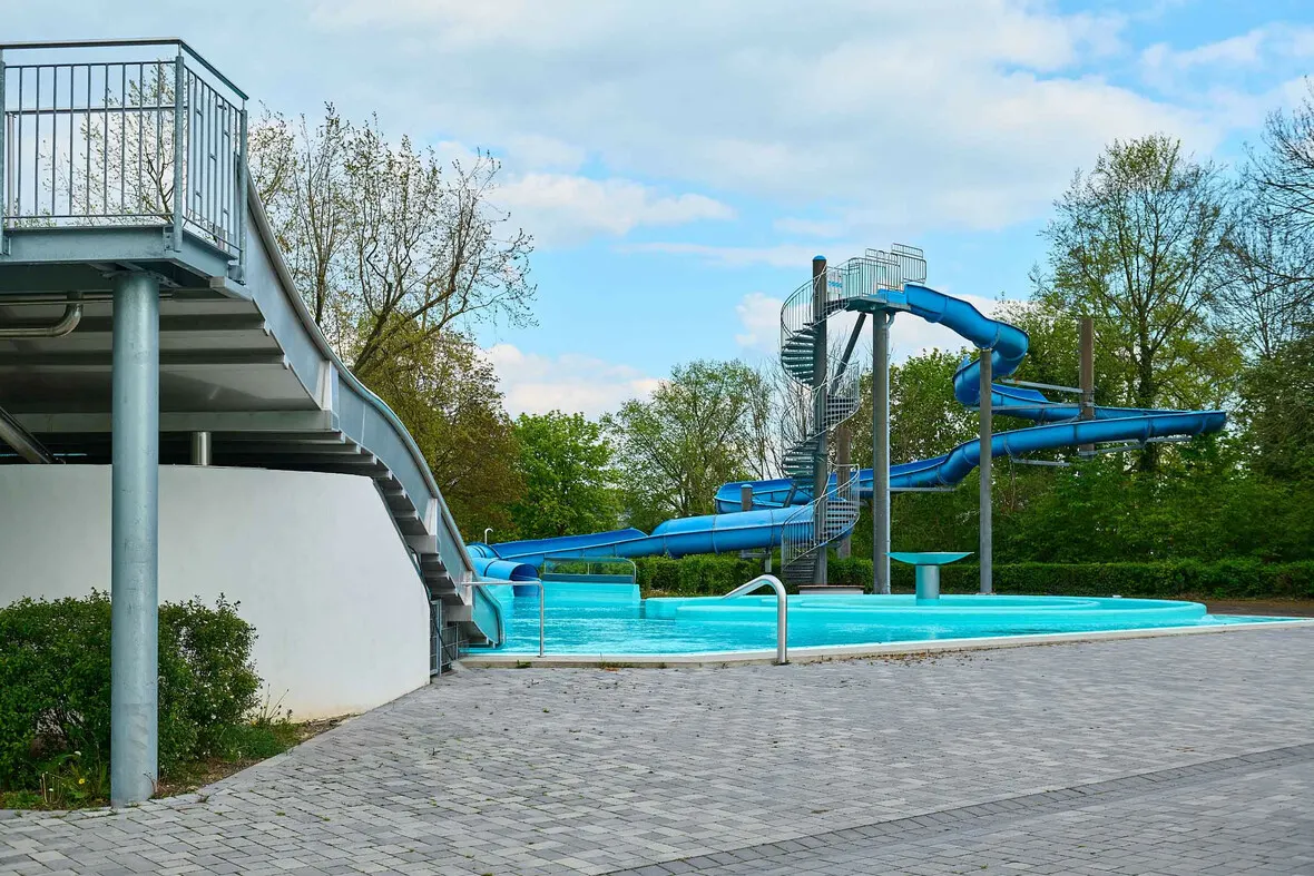 Freibad Actionbecken (Foto: Freizeitbad Oktopus)