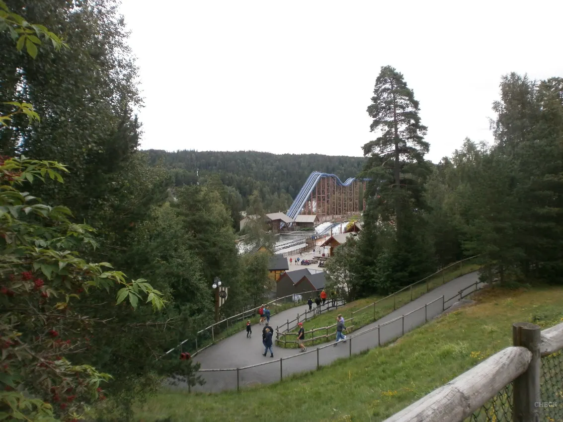 Blick auf Super Splash