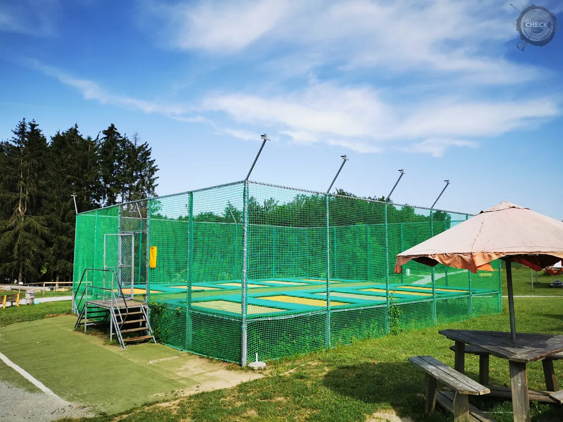 Trampoline-Anlage