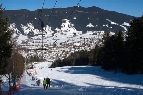 Kolbensattel - Talabfahrt im Winter