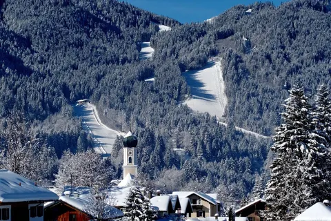 Kolbensattel - Übersicht im Winter