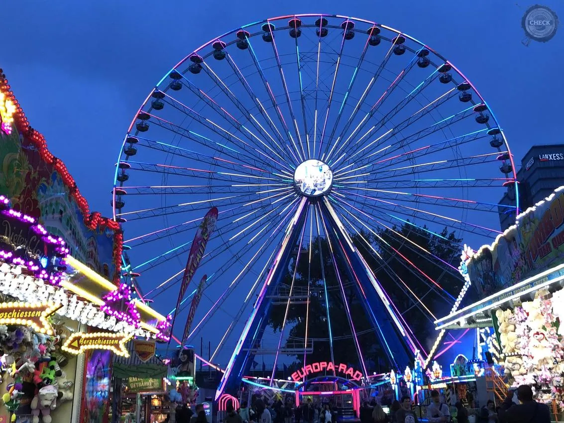 Europa-Rad auf dem Volksfest Köln 2019