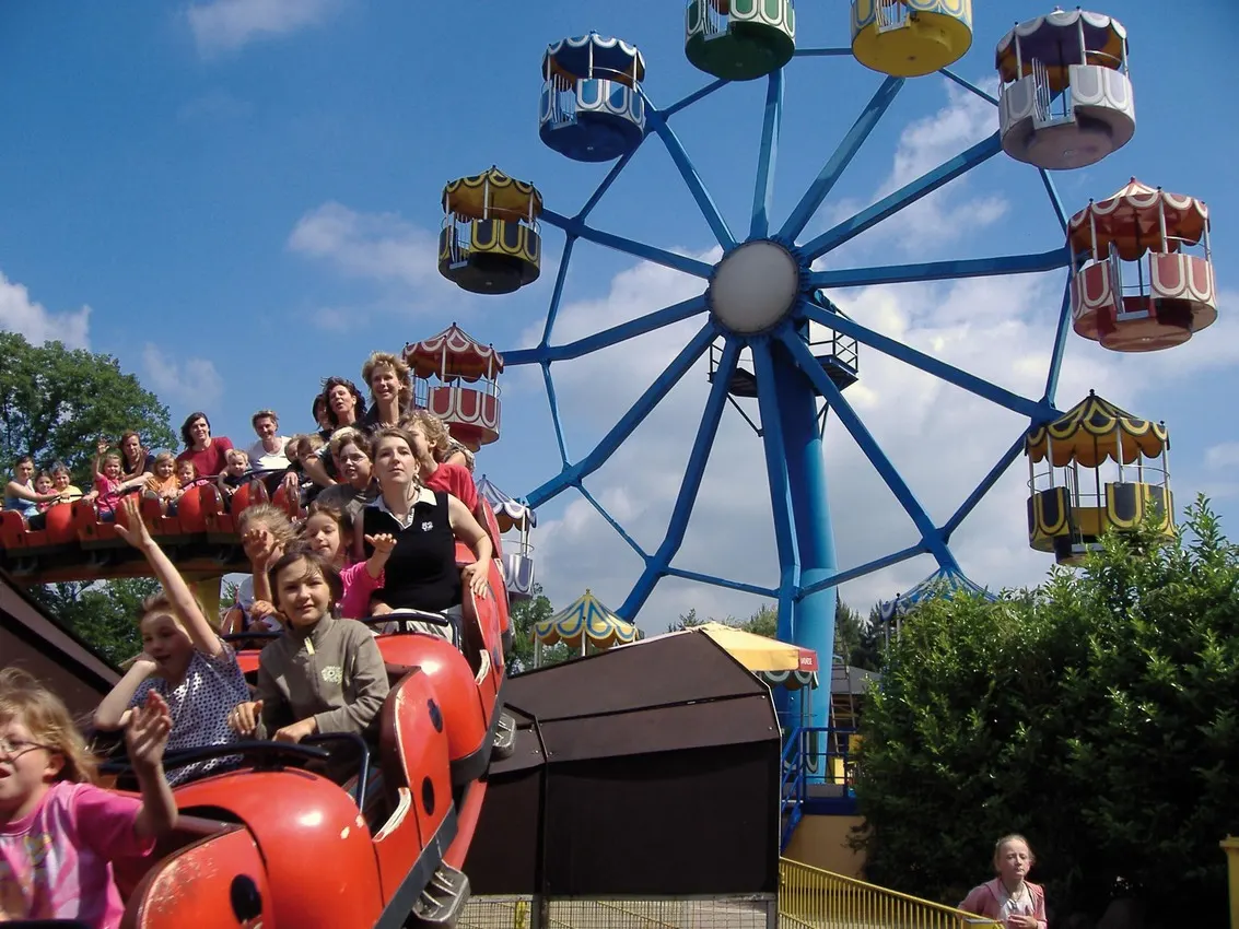 Marienkäferachterbahn & Riesenrad