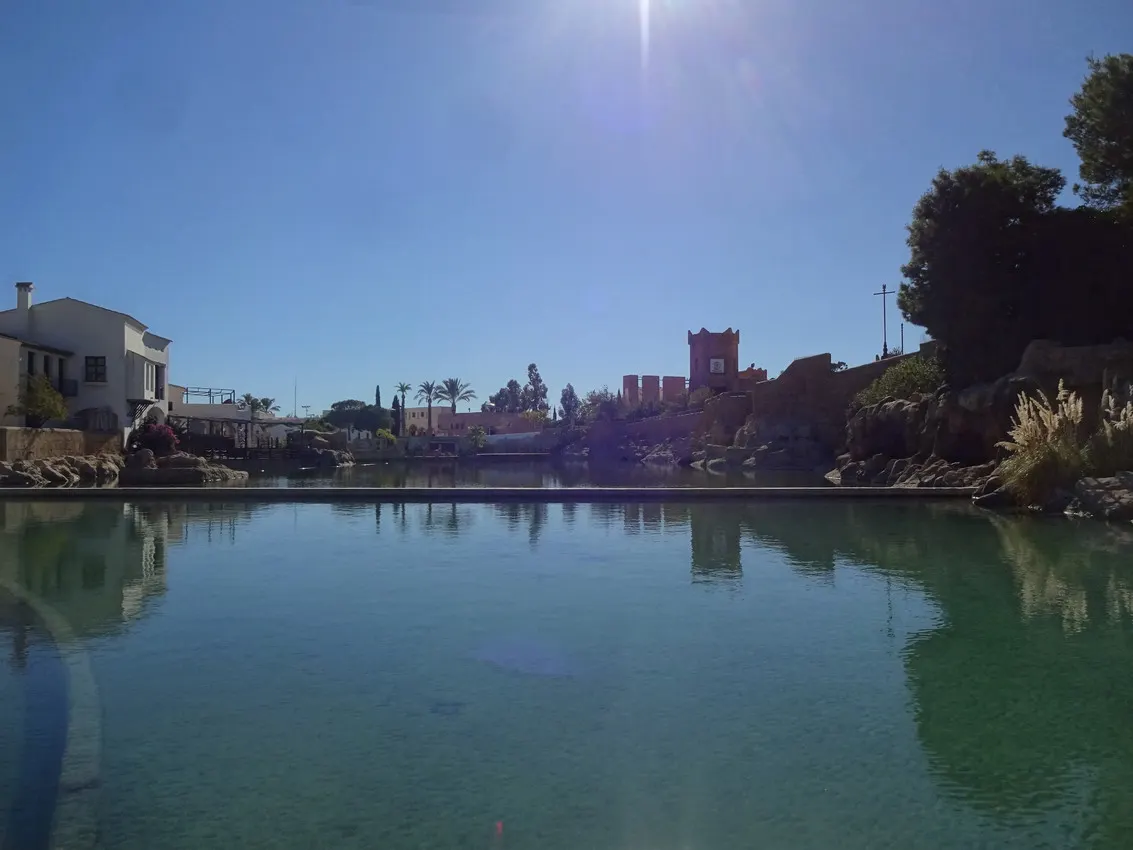 Blick auf Iberico Park