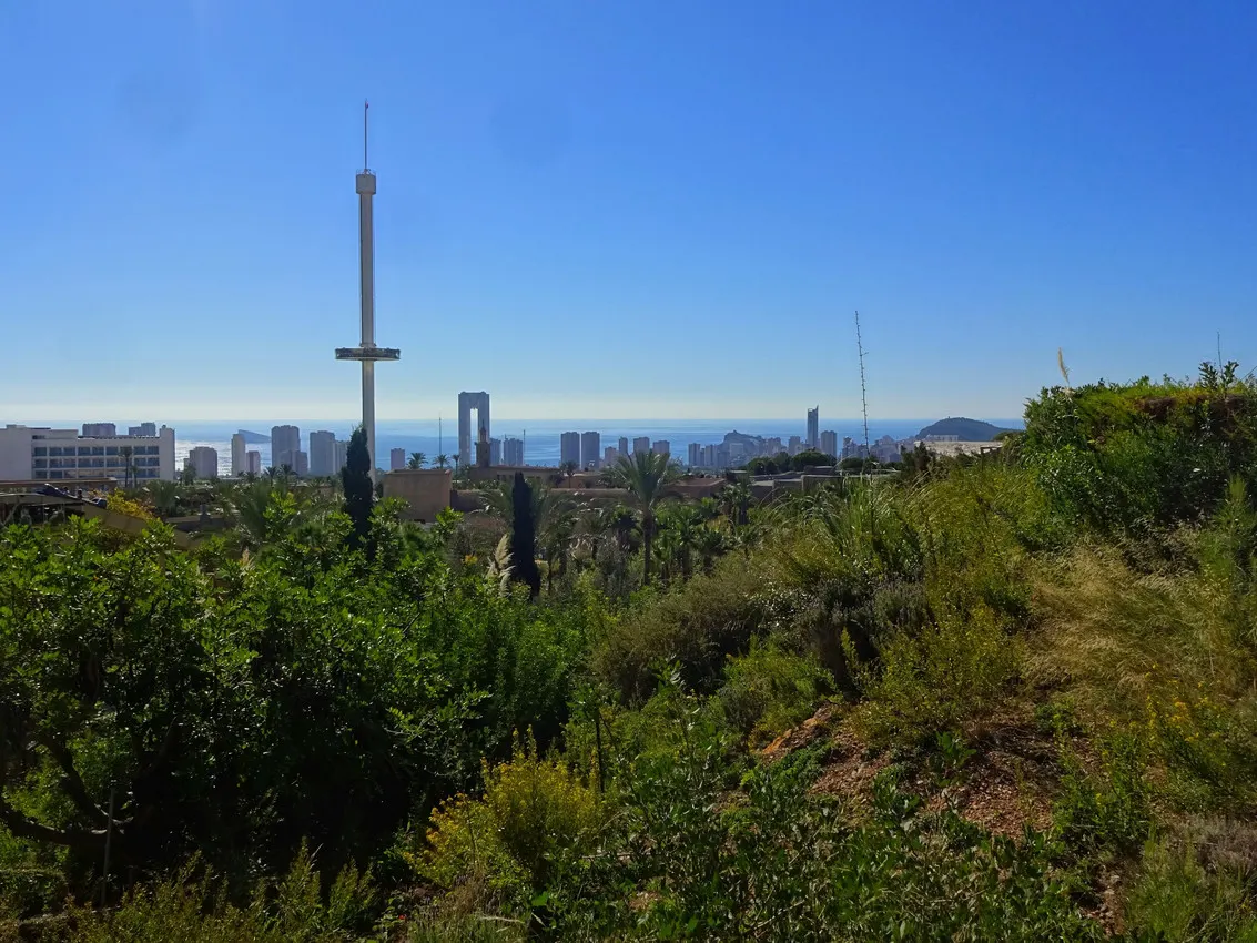 Blick auf Benidorm