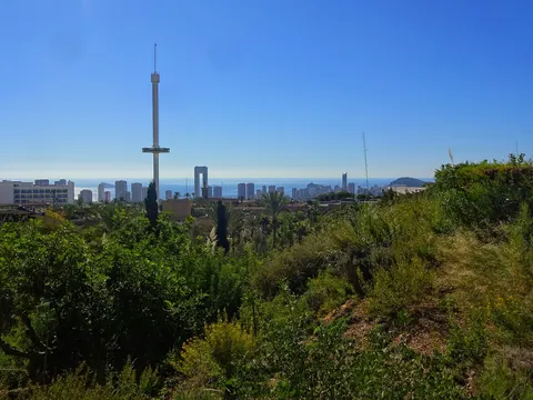 Blick auf Benidorm